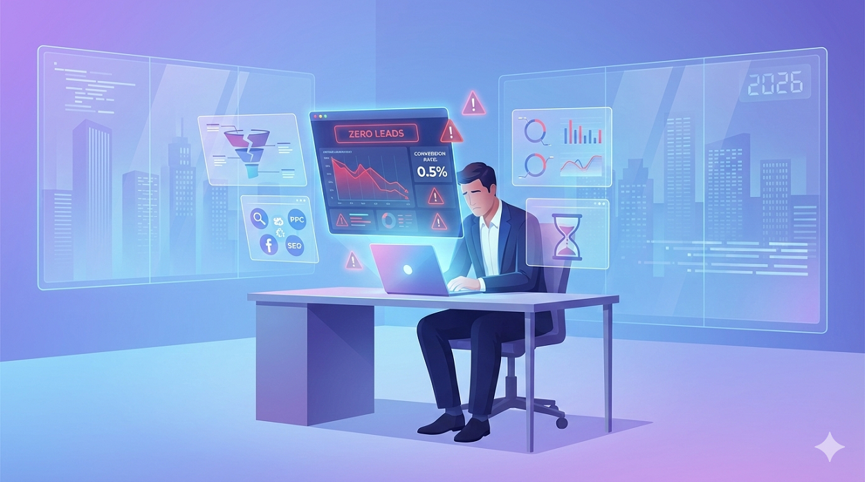 Why Your Website Isn’t Generating Leads in 2026 (And How to Fix It)