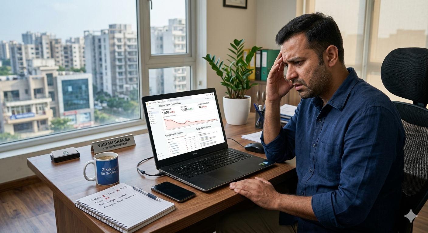 Why Local Businesses in Zirakpur Are Struggling to Get Leads Online (And How to Fix It)