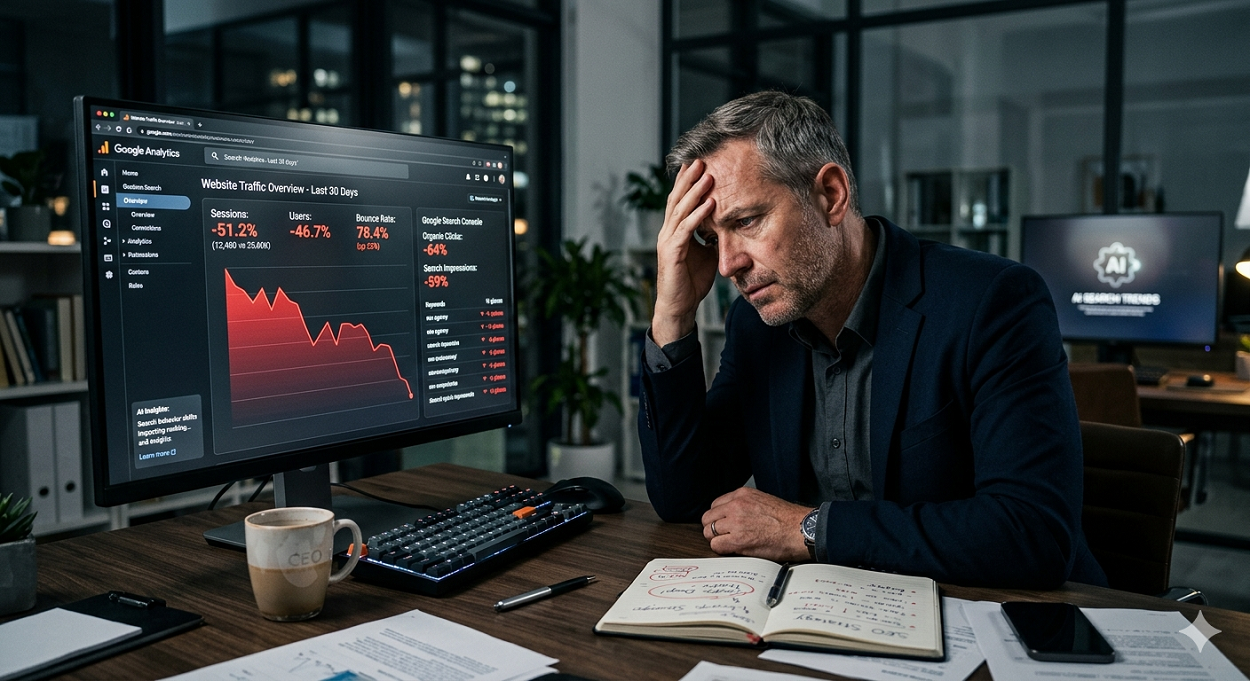 Why Your Website Traffic Dropped Suddenly in 2026 (And How to Recover It)
