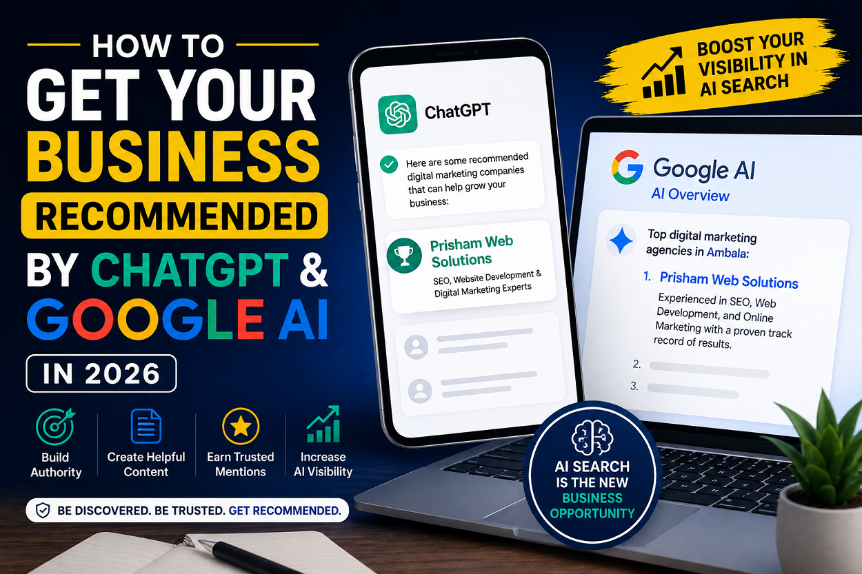 How to Get Your Business Recommended by ChatGPT and Google AI in 2026
