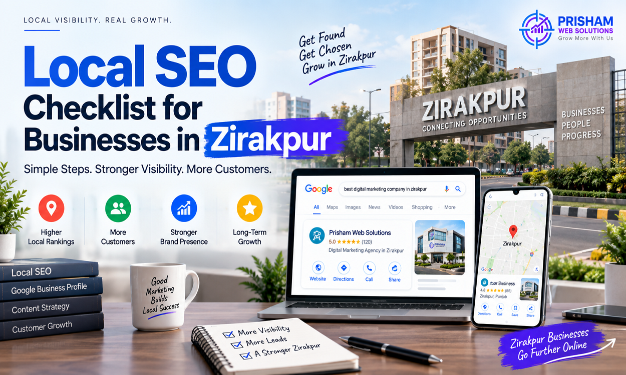 Local SEO Checklist for Businesses in Zirakpur