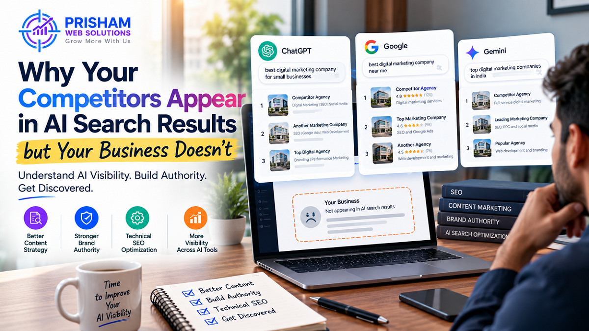 Why Your Competitors Appear in AI Search Results but Your Business Doesn't